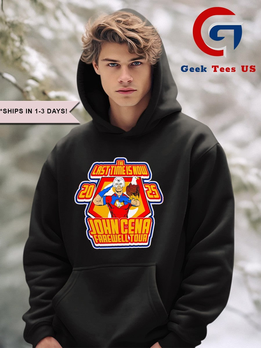 2025 the Last Time is now John Cena Farewell Tour shirt