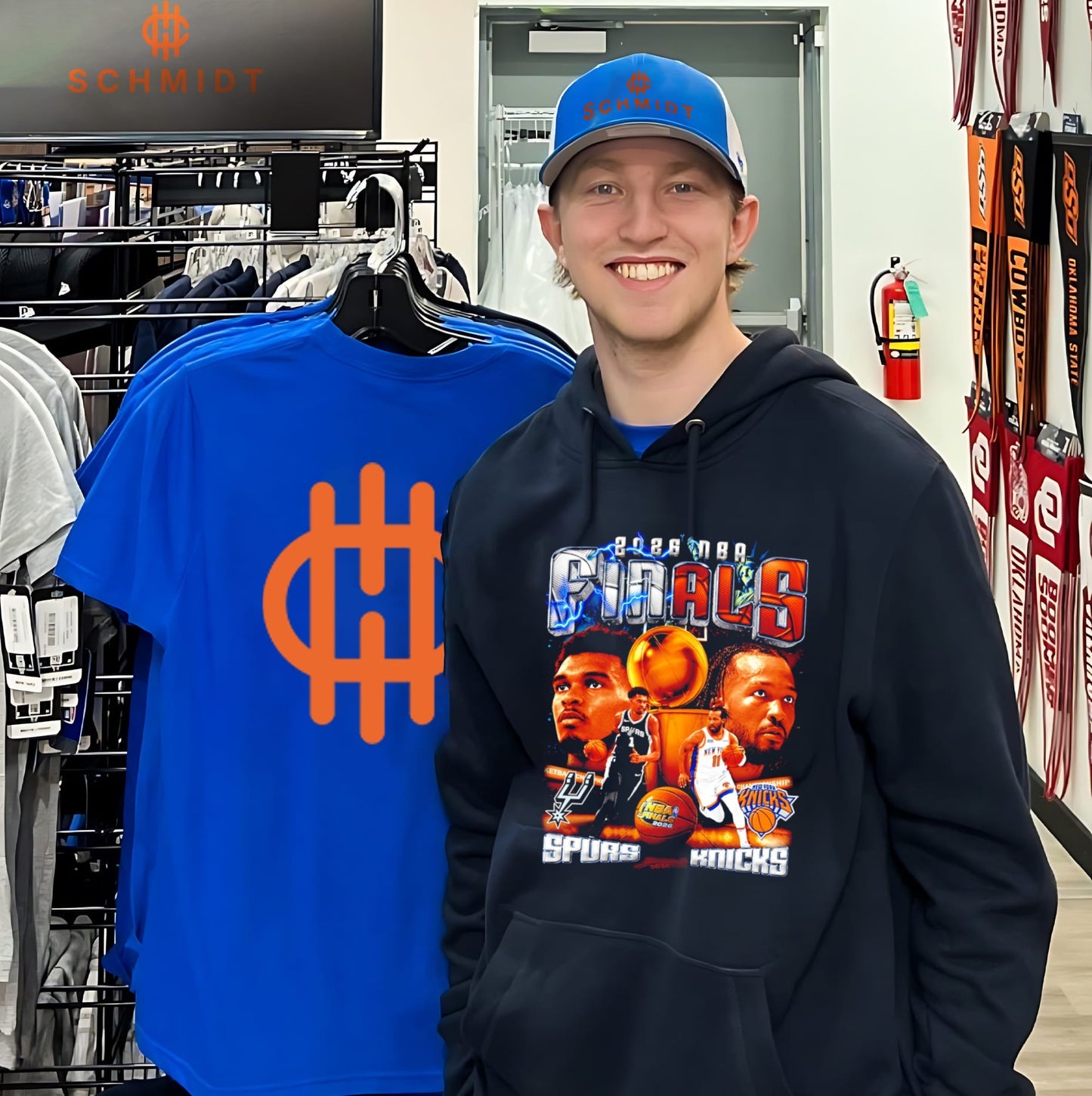 2026 NBA Finals Spurs vs Knicks graphic shirt