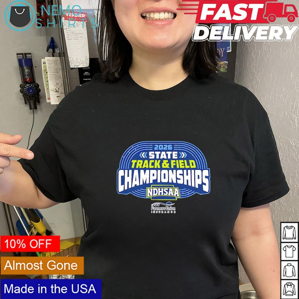 2026 NDHSAA State Track and Field Championships shirt