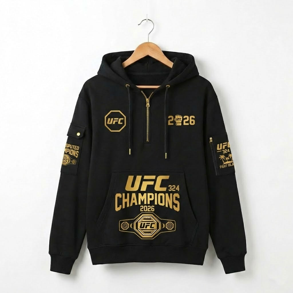 UFC 324 Champions 2026 Hoodie
