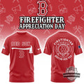 Boston Red Sox Firefighter Appreciation Day T-Shirt