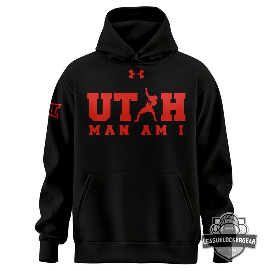 Coach Morgan Scalley Utah MAN AM I Hoodie