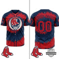 Boston Red Sox x Grateful Dead Baseball Jersey