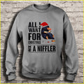 All I want for Christmas is a Niffler Ugly Christmas Sweater