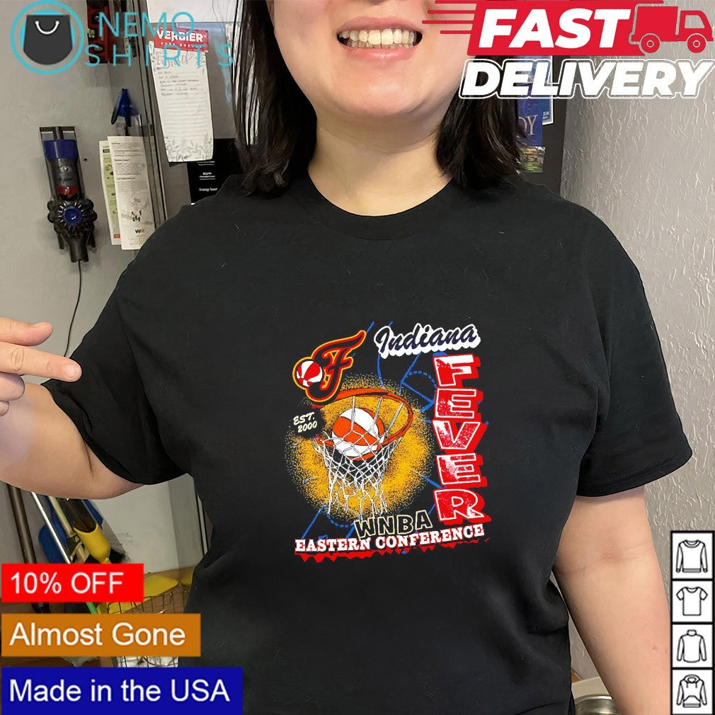 Indiana Fever est 2000 WNBA Eastern conference shirt