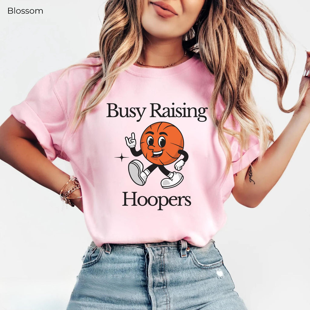 Retro Basketball Basketball Mom Basketball Dad Basketball Family Busy Raising Hoopers Sports Mom Vintage Basketball (4)
