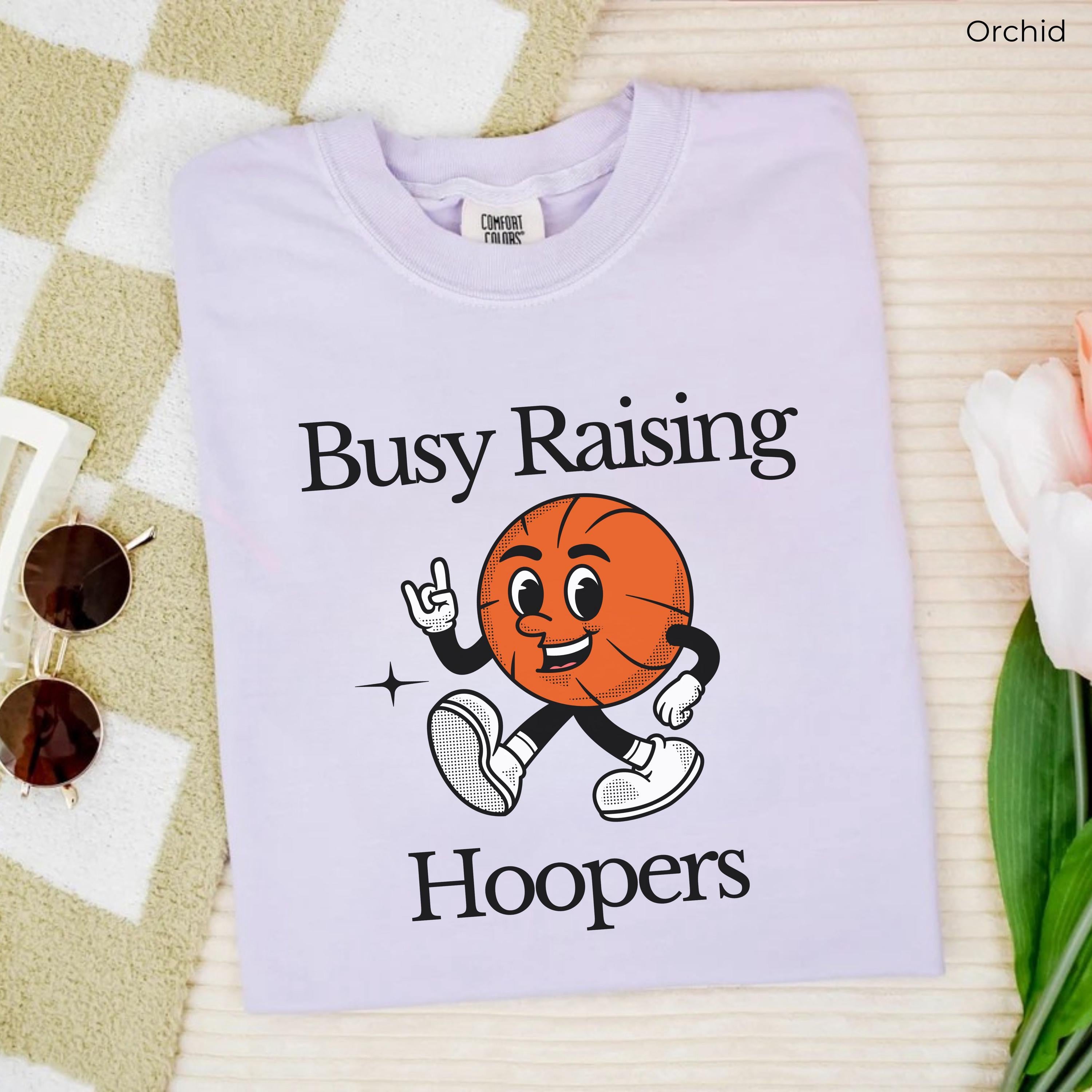 Retro Basketball Basketball Mom Basketball Dad Basketball Family Busy Raising Hoopers Sports Mom Vintage Basketball (5)