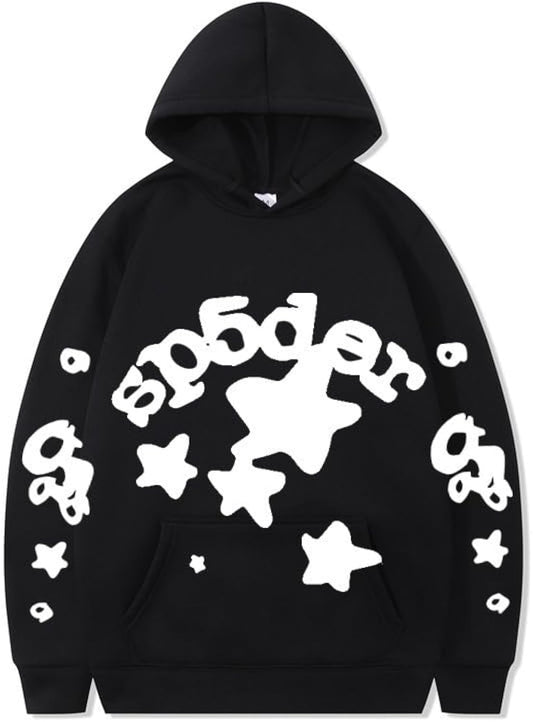 Y2K Pattern Zipper Hoodie Street Trendy Sweatshirt Neutral Hip Hop Casual Graffiti Printed Jacket