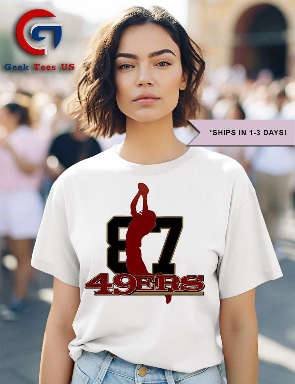 49ers Honor Dwight Clark 87 Day 2025 shirt