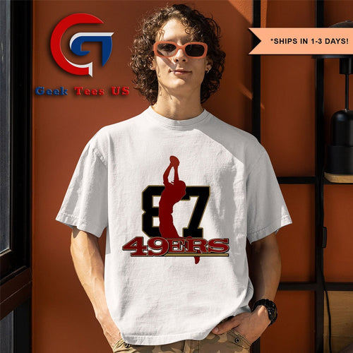 49ers Honor Dwight Clark 87 Day 2025 shirt