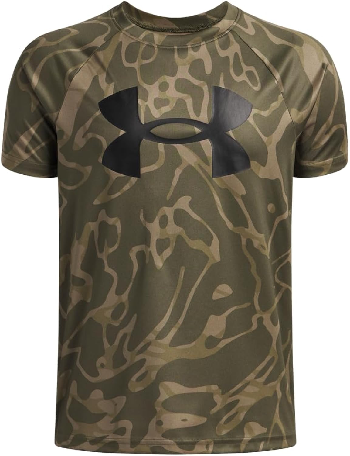 Boys' Tech Big Logo Printed Short-Sleeve T-Shirt