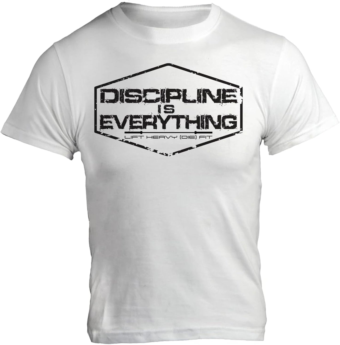 Discipline is Everything T-Shirt - Motivational Weightlifting Shirts for Men and Women - Gym Training Motivation