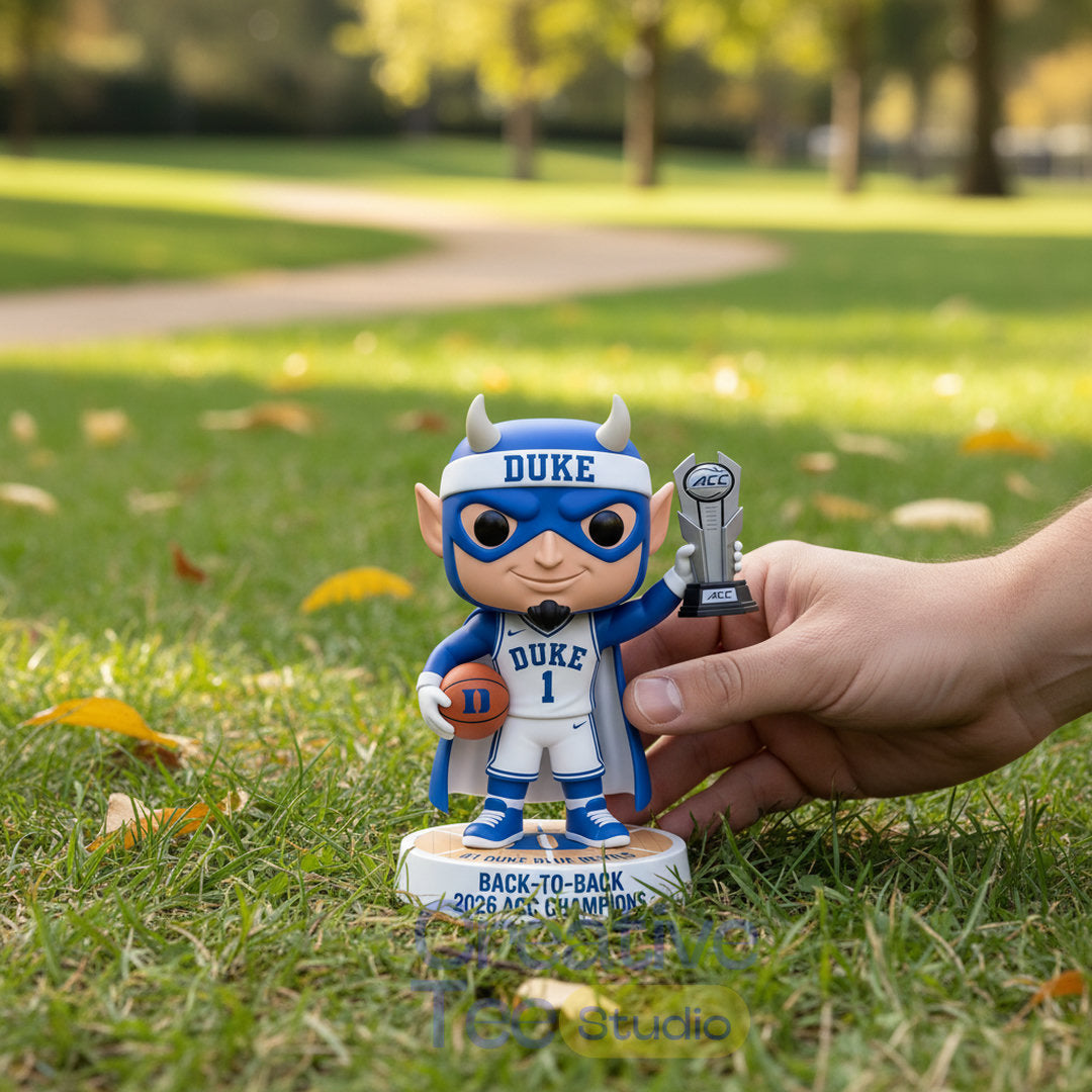 Duke Blue Devils 2026 ACC Champions Commemorative Pop Figure