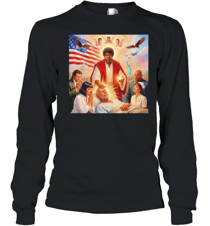 Samuel L. Jackson exorcism Bruce Willis Unisex T-Shirt