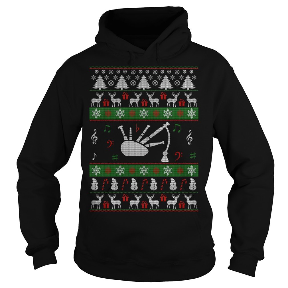 Bagpipes Ugly Christmas Sweater