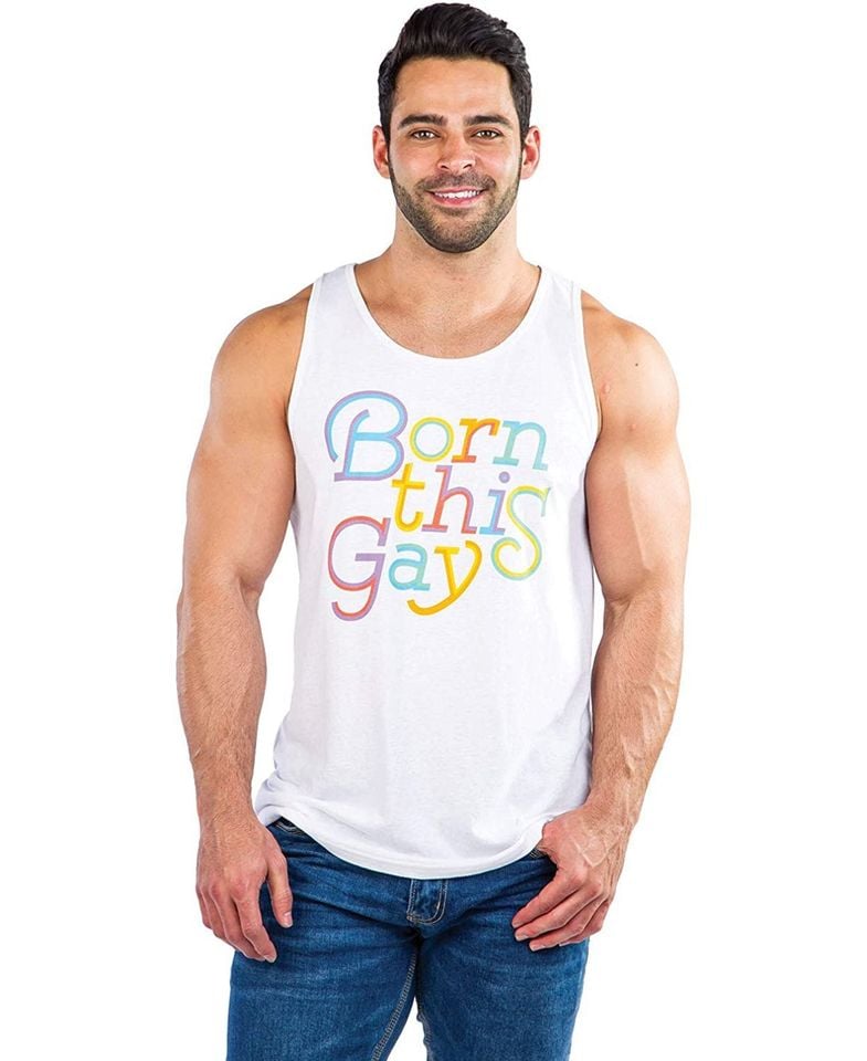 Pride Rainbow Tank Top - Loud & Funny Men's Summer Shirt for Festivals - True Royal XS