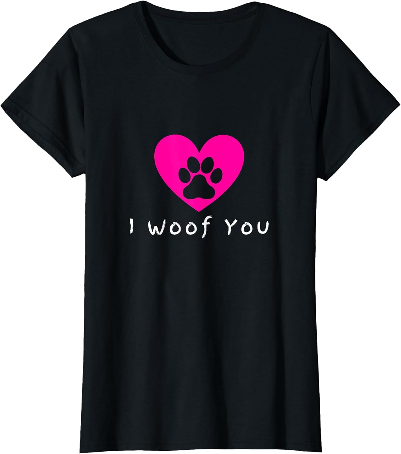 Dog Lovers: I Woof You T-Shirt