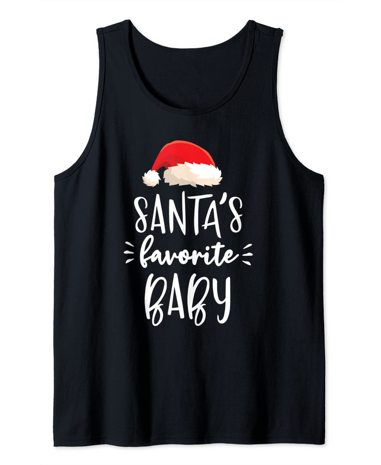 Christmas Santa's Favorite Baby Tank Top