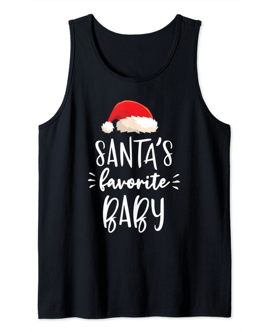 Christmas Santa's Favorite Baby Tank Top