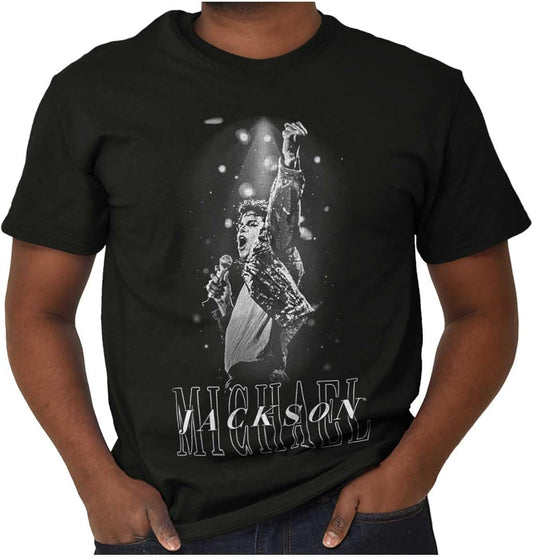 Michael Jackson Iconic King of Pop Graphic T Shirt Men or Women