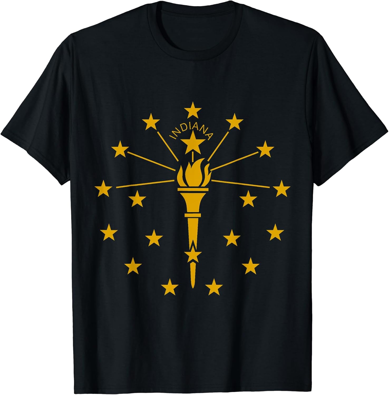 Retro Indiana Flag Shirts