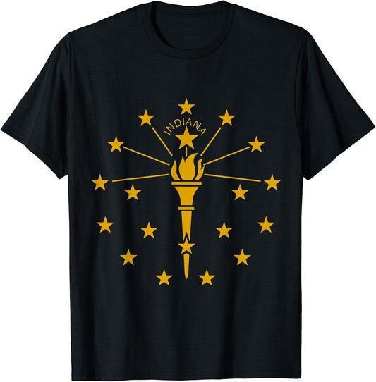 Retro Indiana Flag Shirts