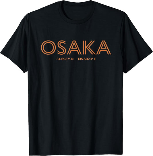 Osaka Osaka Shirt Japan City Minimalist Men Women