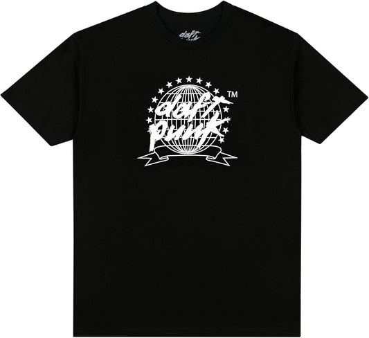 Unisex Adult Daft Punk Official Merch Crest Logo Tee
