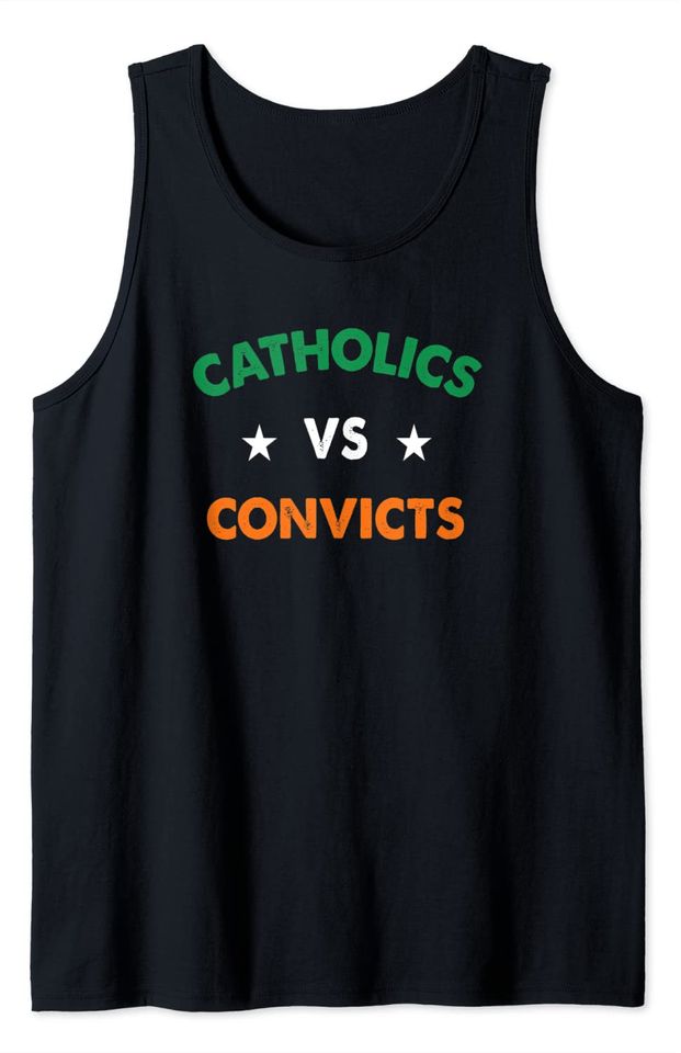 Catholics vs Convicts Classic Vintage Football 1988 Gift Tank Top