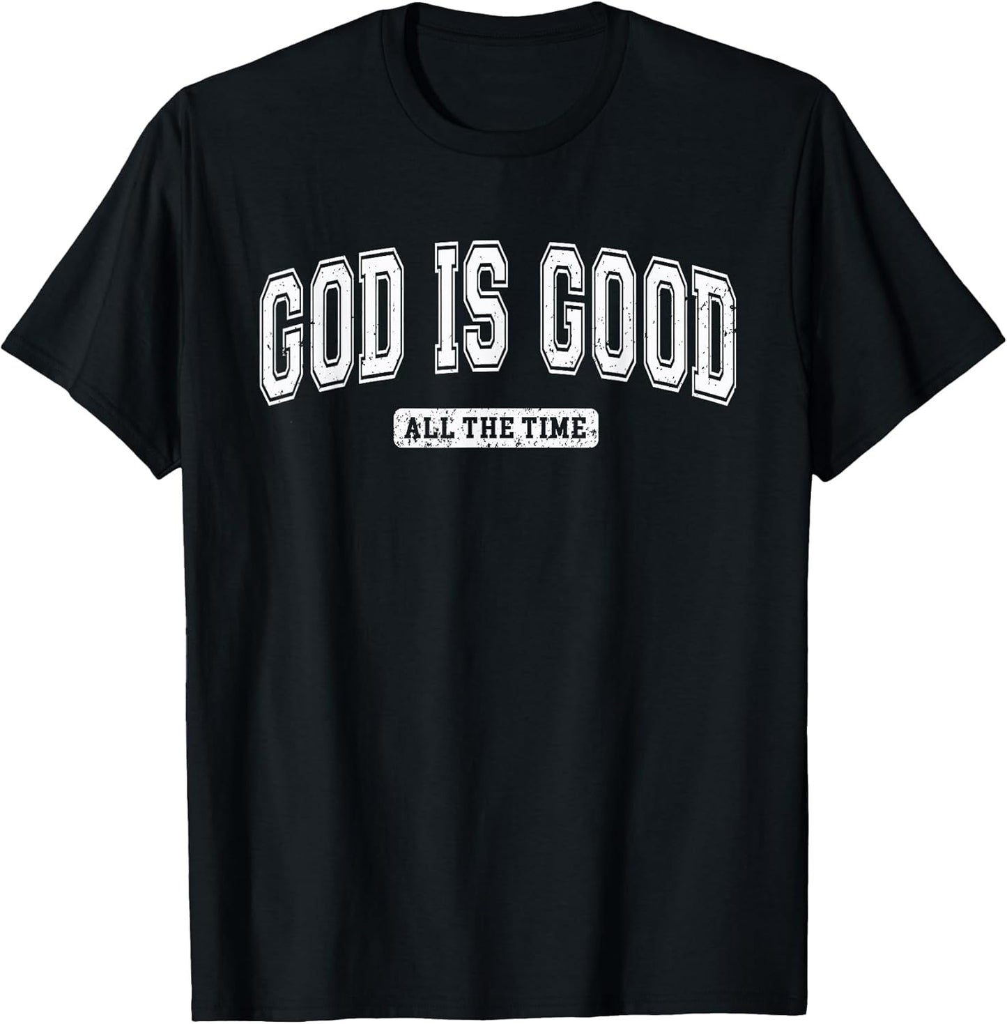 Vintage Retro Christian God is Good All The Time Jesus T-Shirt