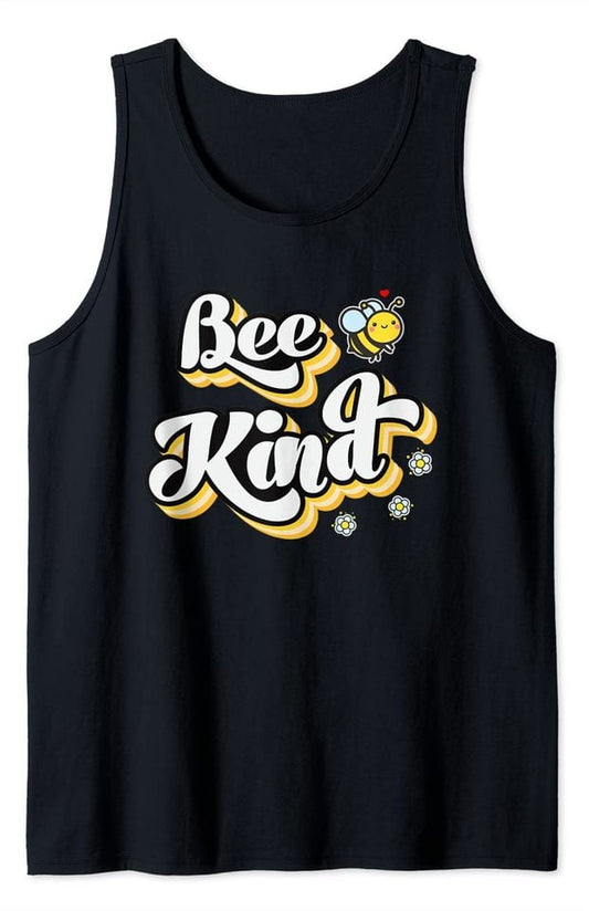Cute Bees Tank Top Be Kind