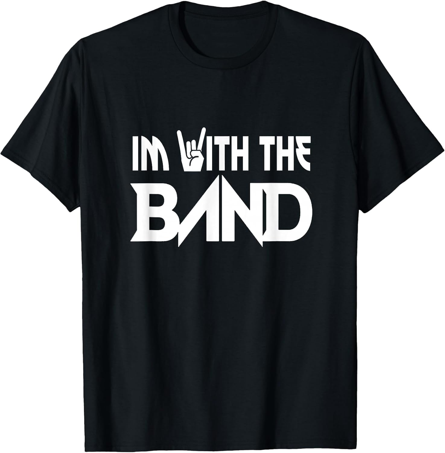 I'm with The Band Groupie Funny Music Funny Concert T-Shirt T-Shirt