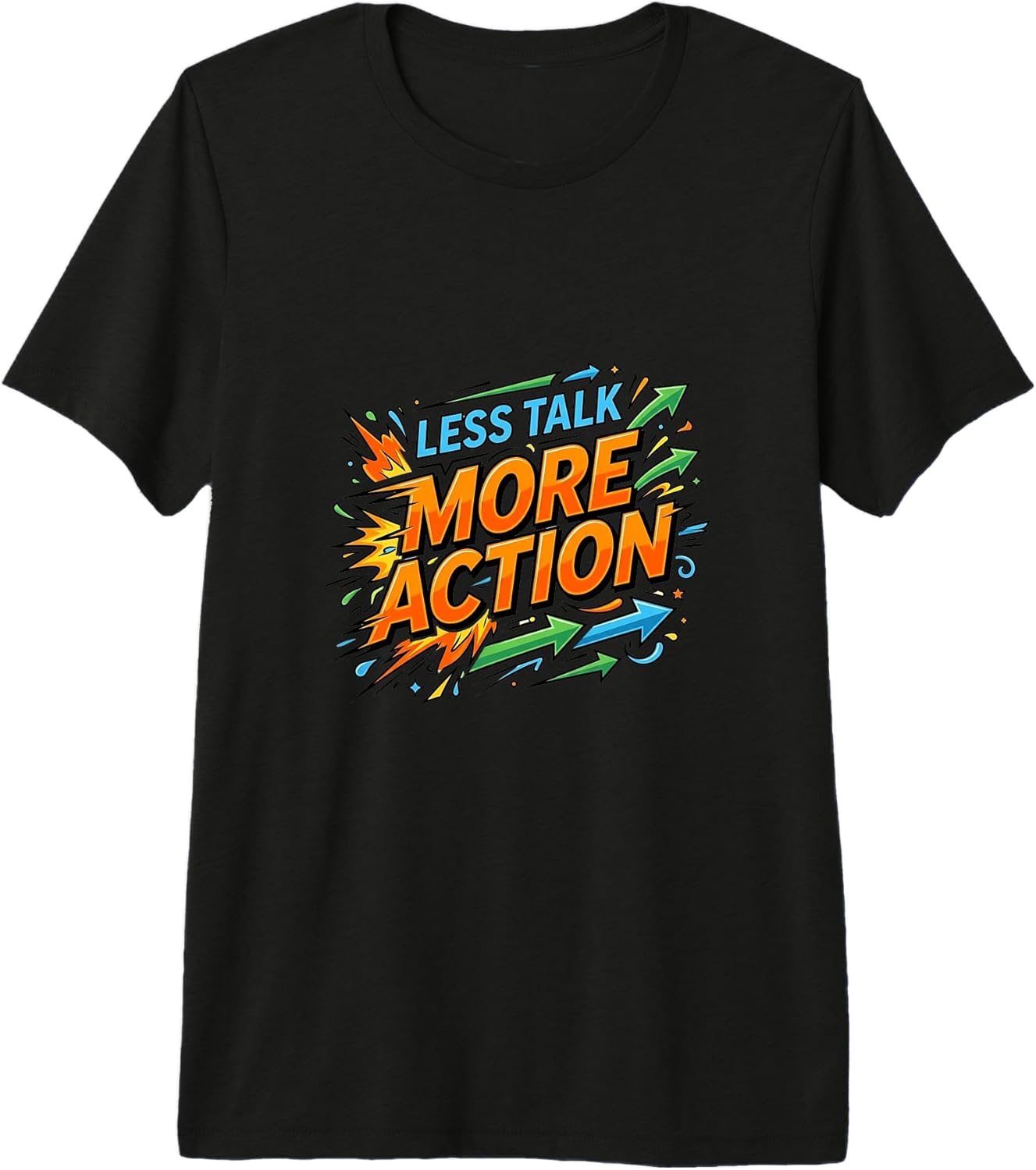 Less Talk More Action Mindset