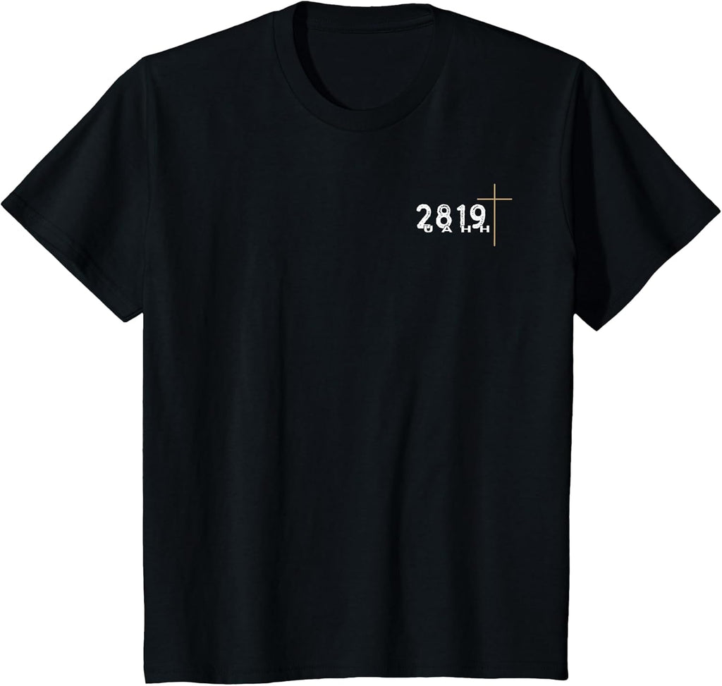 2819 Until All Have Heard | Minimalist Christian Cross UAHH T-Shirt