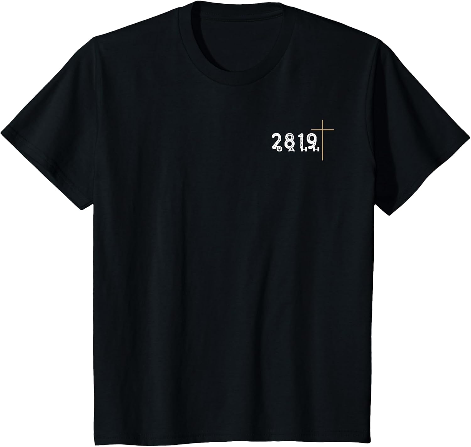 2819 Until All Have Heard | Minimalist Christian Cross UAHH T-Shirt