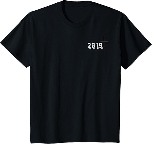 2819 Until All Have Heard | Minimalist Christian Cross UAHH T-Shirt