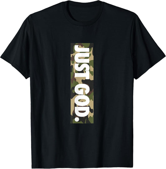 Just God, God Is Dope Camouflage Apparel