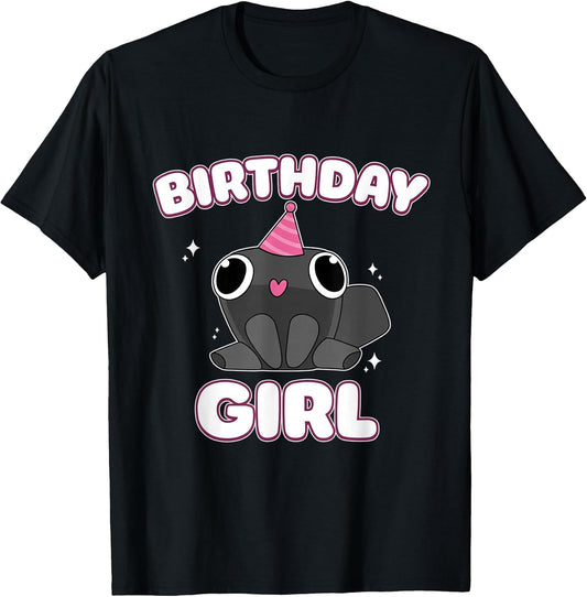 Birthday Girl Pebble Funny Dandy's Minimalist Humor Gifts T-Shirt
