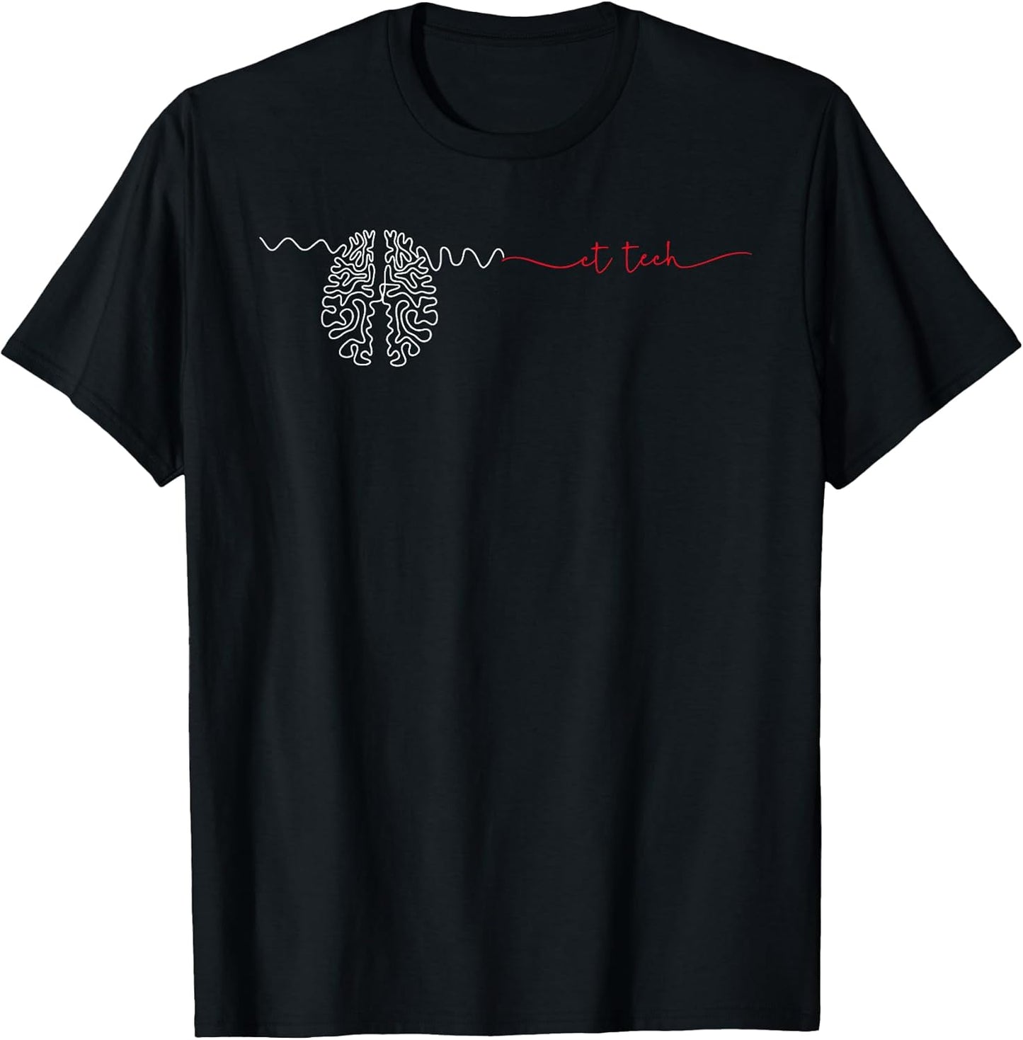 CT Technologist Minimalist Cat Scan Tech CT Technician Radio T-Shirt