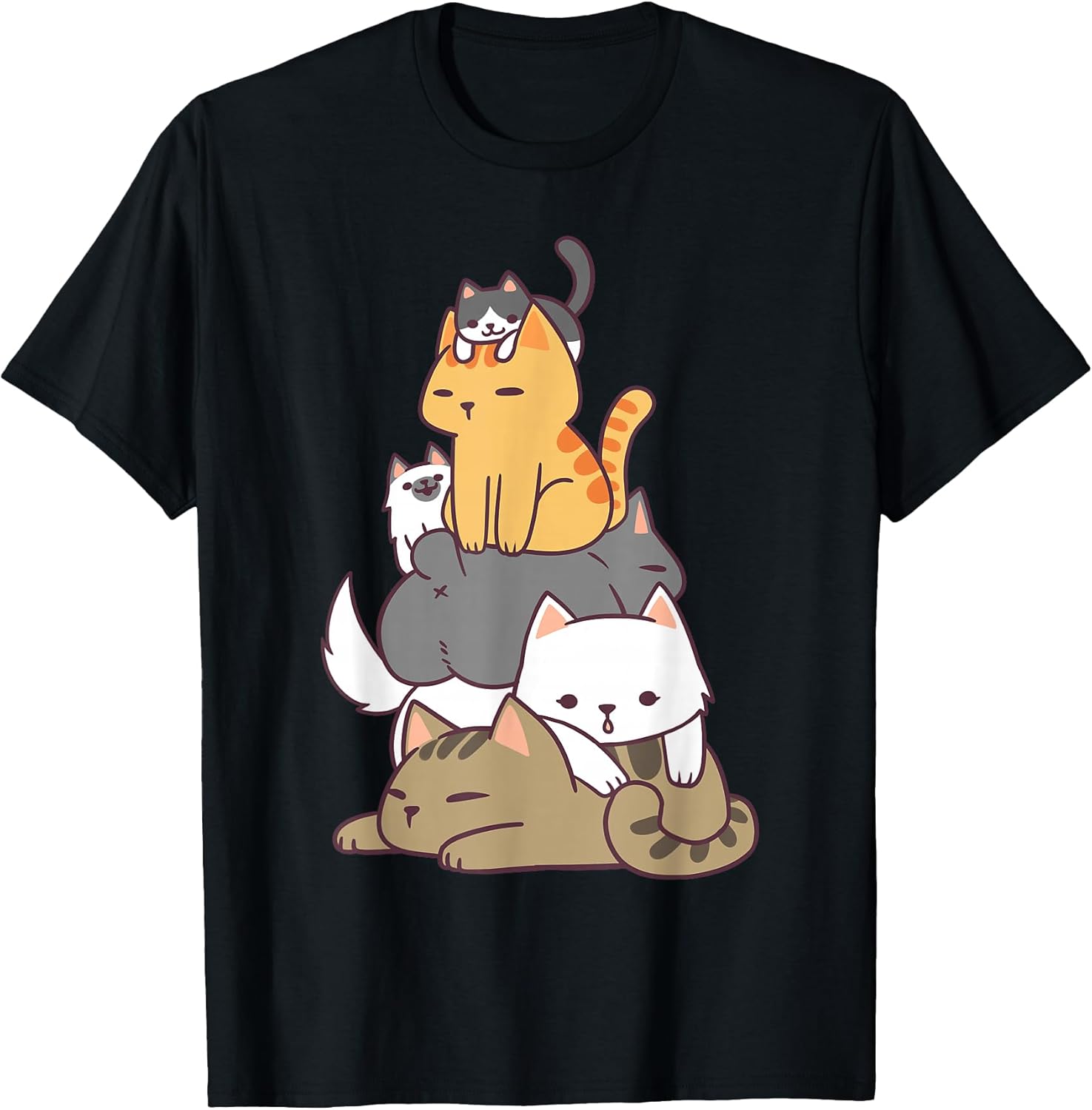 Chibi Kitty Cat Anime Gift Tees