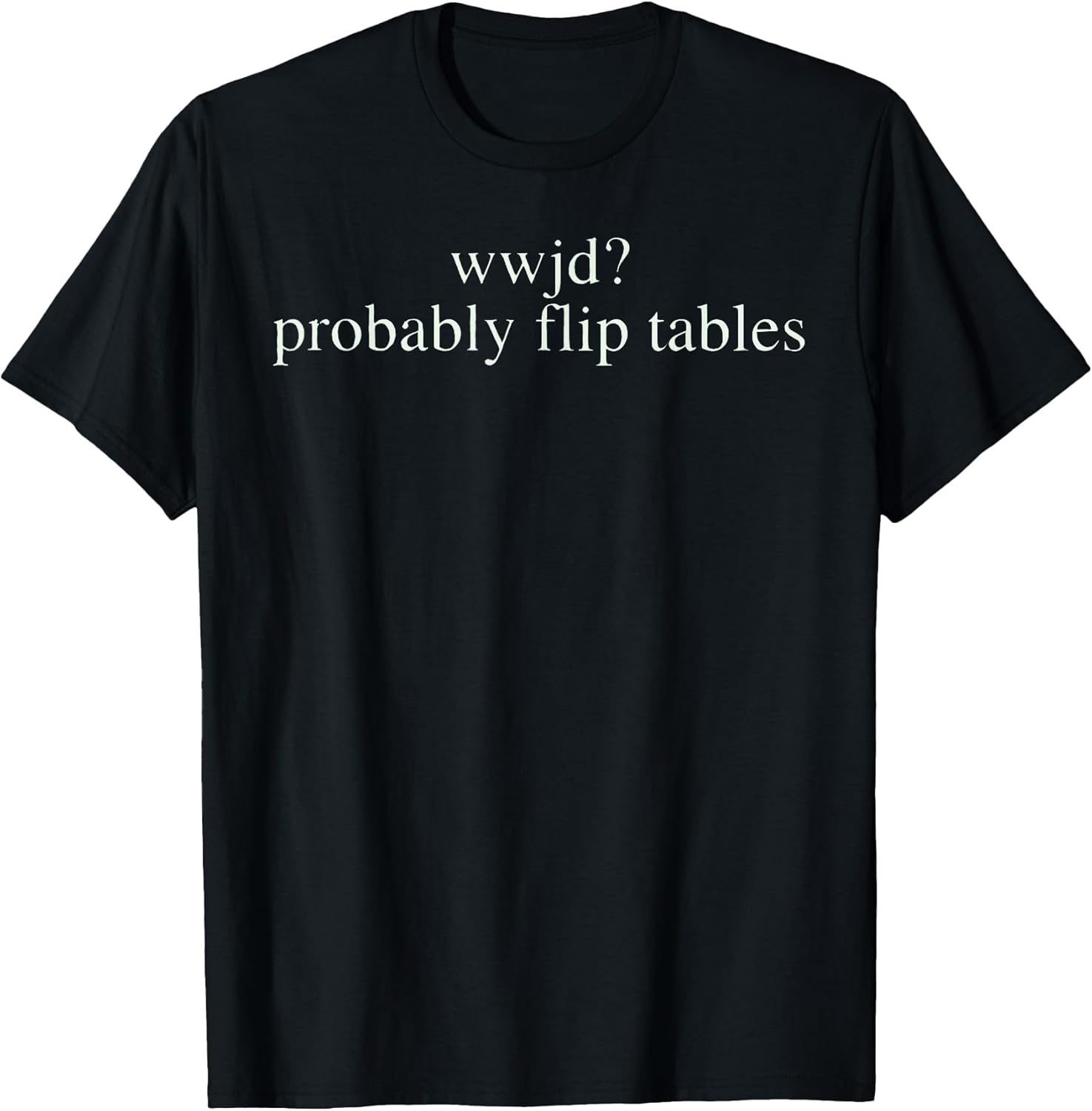 Christian WWJD Humor Parody Tees Co.