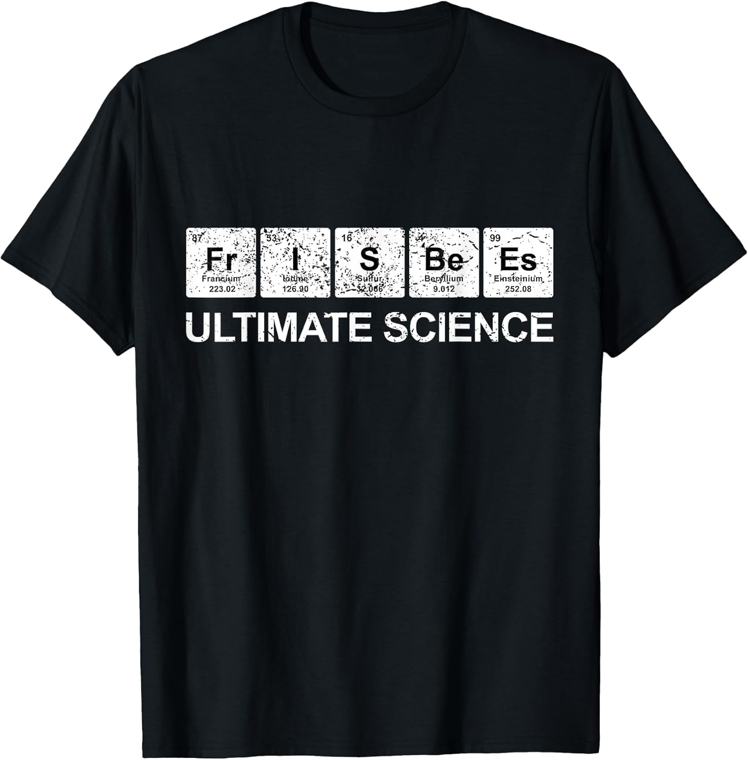 Periodic Table Tees Ultimate Frisbee Gifts Merch