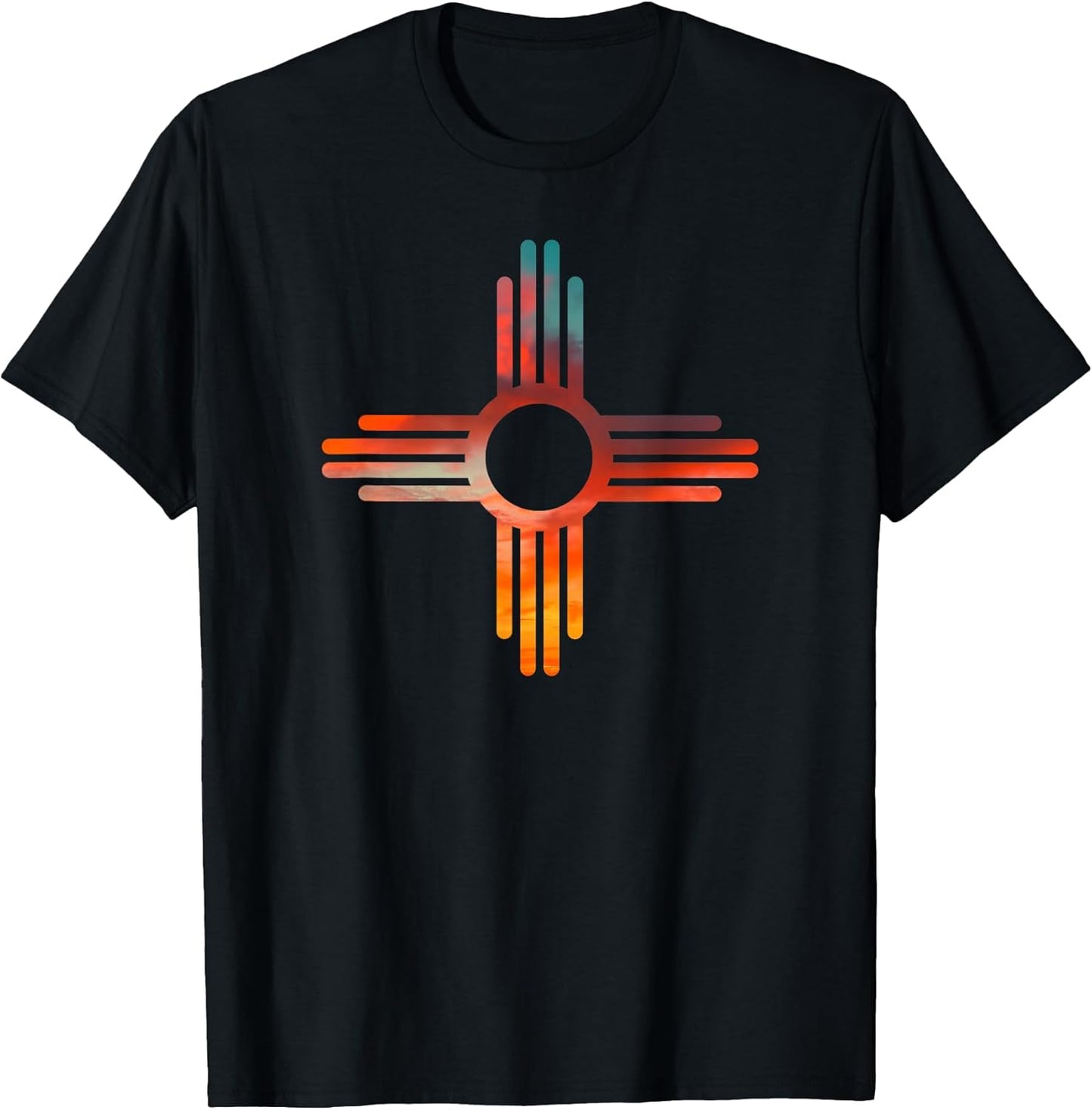 New Mexico State Zia Vintage Modern Retro Design T-Shirt
