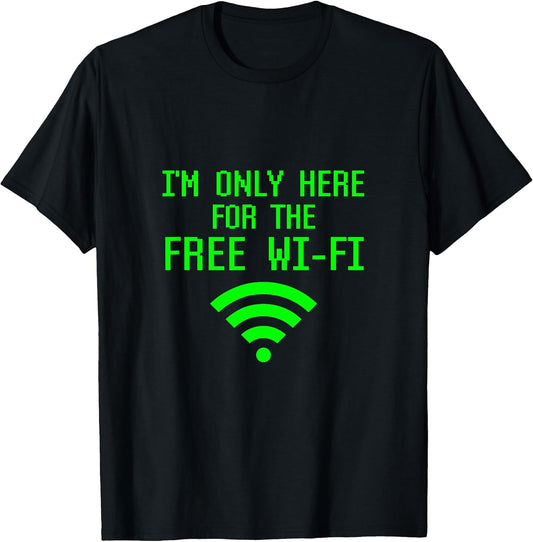 FUNNY FREE WIFI MERCH
