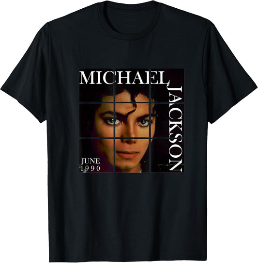 Michael Jackson MJ-016 T-Shirt - Unisex-Kids, Black, Small