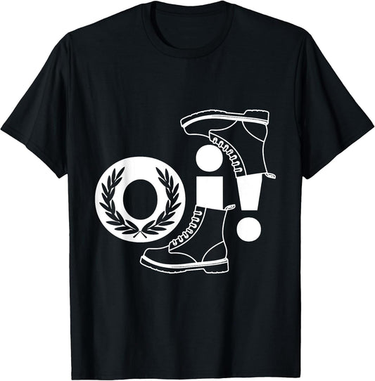 Oi Punk T Shirt, Gift for Skinheads, Ska, Reggae Music Fans T-Shirt