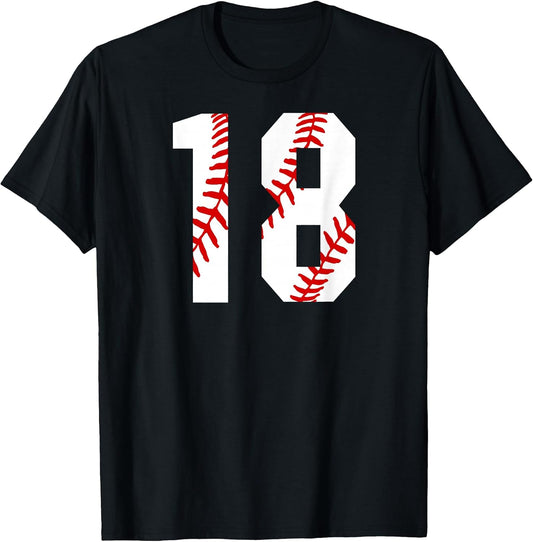 Vintage Distressed Love Baseball Number Classics