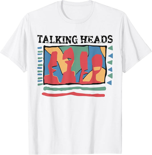 Talking Heads Yellow Retro Graphic T-Shirt