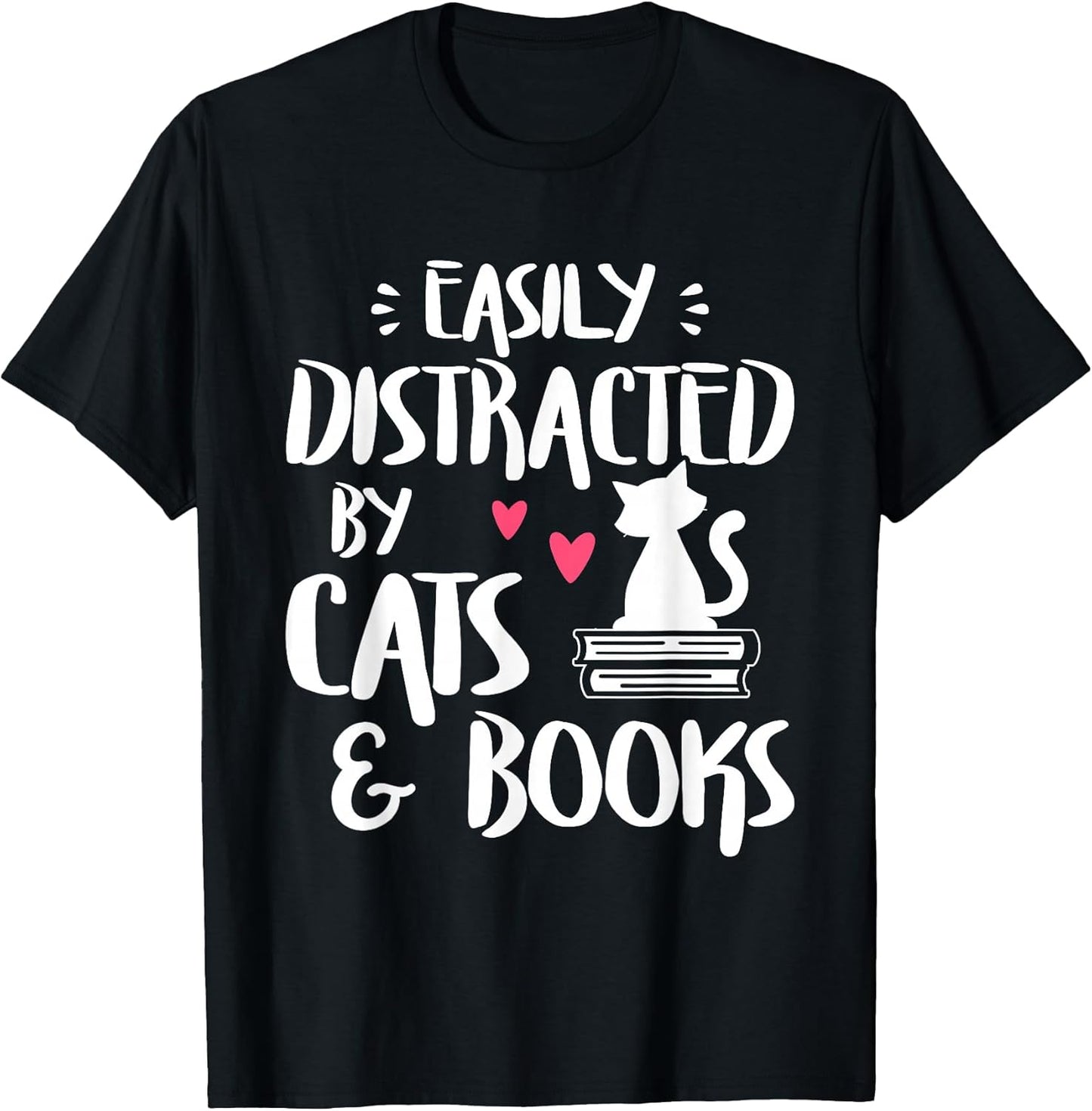 Funny Cat & Book Lover Shirts