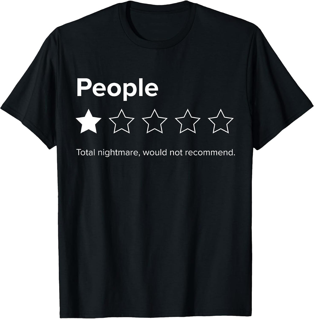 People Star Total Nightmare Recommend Tee Unisex T-shirt, Sweatshirt, Hoodie (1)